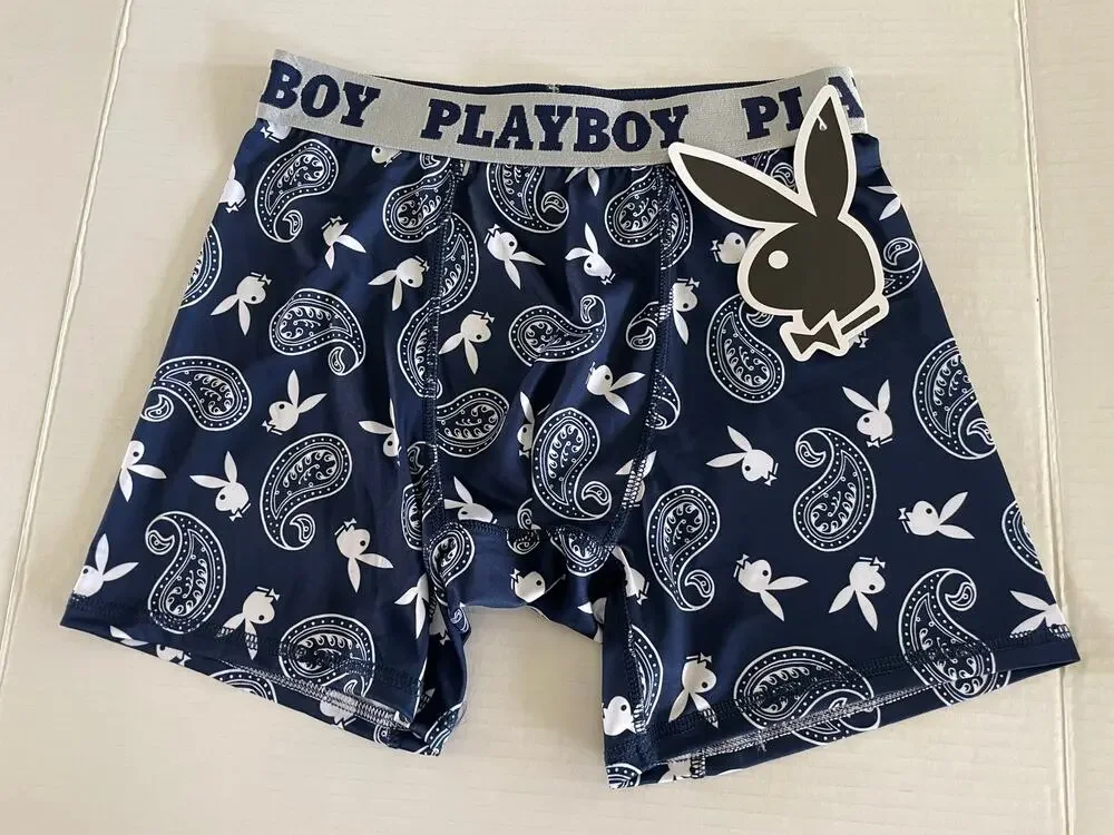 Playboy Men’s Boxers Briefs Loungewear Underwear Size S NEW